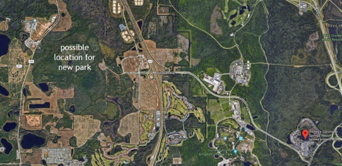 Disney map