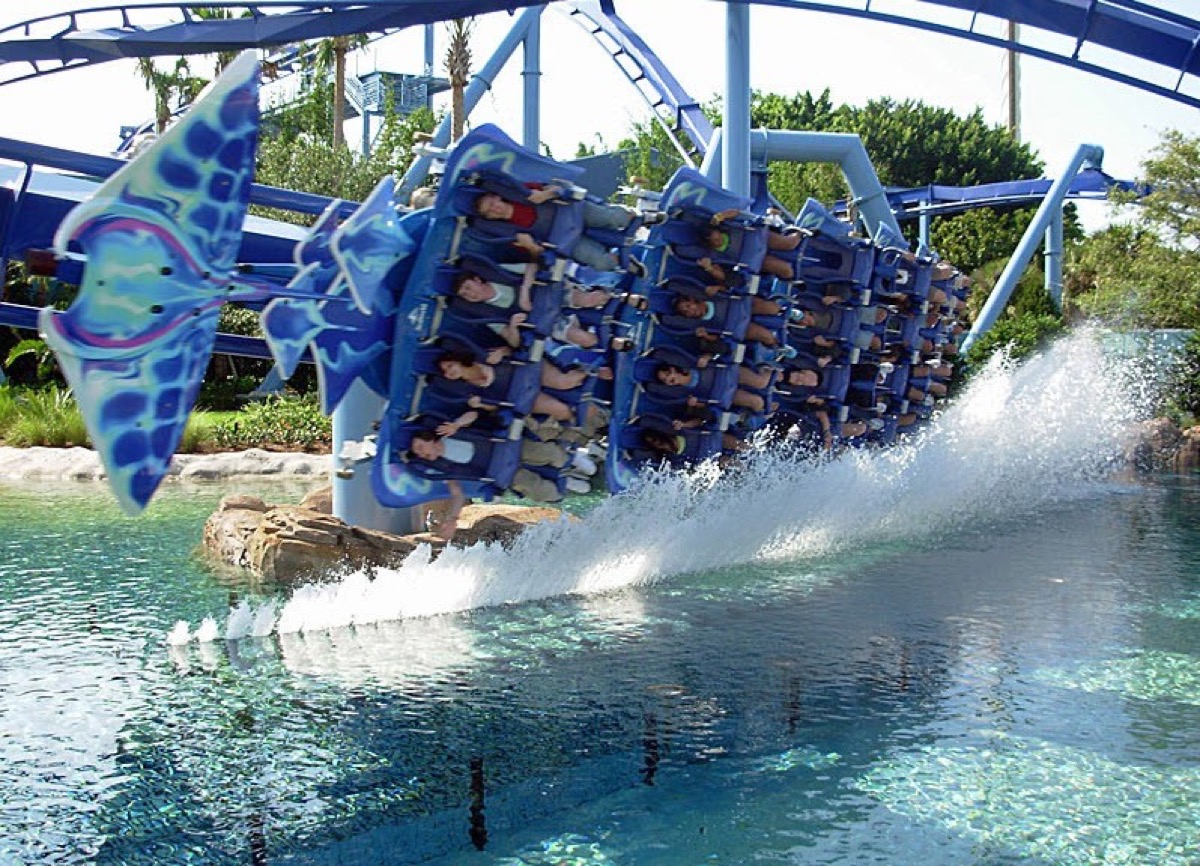 SeaWorld Manta Ray Ride