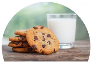 cookies and milk